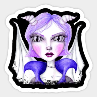 Dark Fairy Drama Queen Sticker